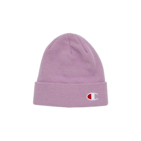 Pink champion beanie for women and men.